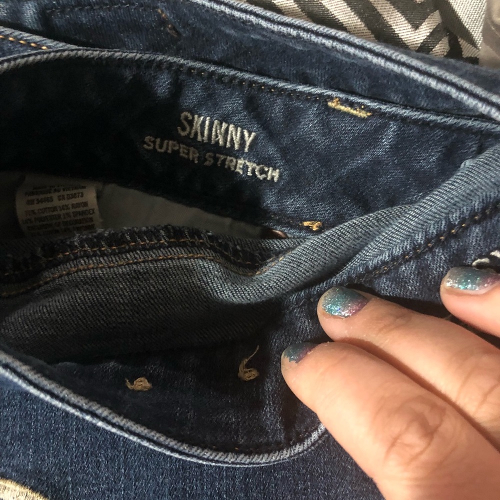 Ae skinny super stretch skinny jeans